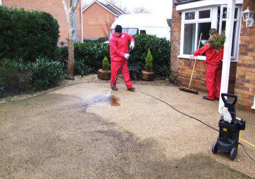 Cleaning Your Resin Driveway with a Pressure Washer